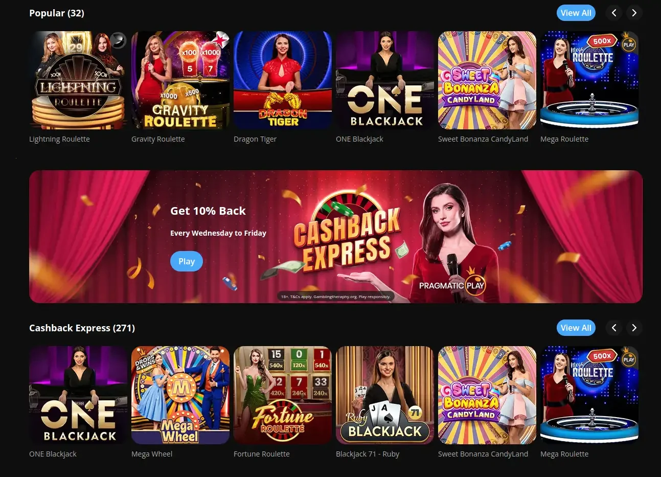 Lucky Twice online casino mobiele interface en spelaanbod